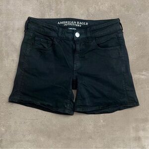 American Eagle Outfitters Black Jean Shorts